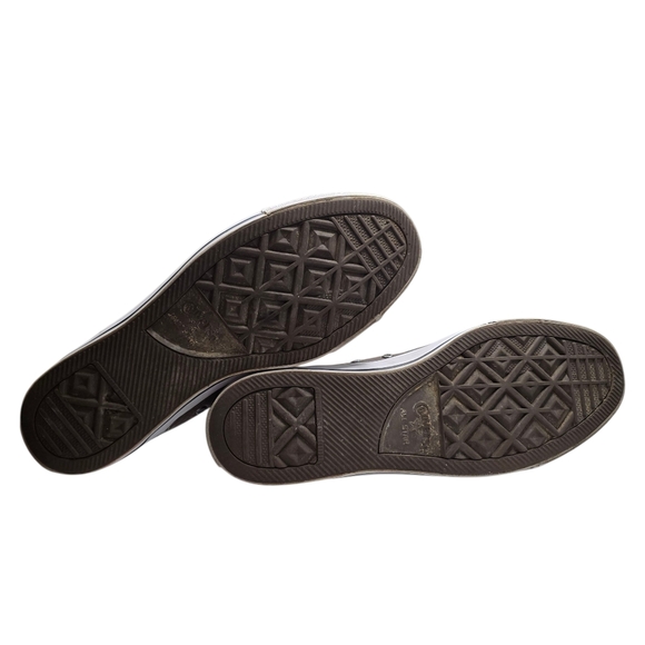 Converse Leather Brown Mid Top Unisex Sneakers Women's 12.5 Men's 10.5 - Picture 7 of 8